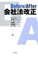 Before/After会社法改正