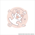 eHONTOMO �_�C�J�b�g�X�e�b�J�[ �m���^�� �ς��ς� �ςȂ� �s���N(S:0040)