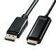 �T�����T�v���C�@DisplayPort-HDMI�ϊ��P�[�u���@HDR�Ή� 3m�@KC-DPHDRA30