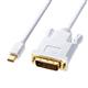 �T�����T�v���C�@�~�jDisplayPort-DVI�ϊ��P�[�u���@2m�@KC-MDPDVA20