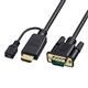 �T�����T�v���C�@HDMI-VGA�ϊ��P�[�u���@KM-HD24V20