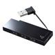�T�����T�v���C�@USB2.0�n�u(4�|�[�g�E�u���b�N�j�@USB-2H416BK