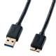 �T�����T�v���C USB3.0�}�C�N���P�[�u��(A-MicroB)0.5m KU30-AMC05BK