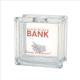 �K���X �u���b�N �o���N �X�N�G�A�^GLASS BLOCK BANK SQUARE�@H20-0192SQ